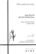 Philosophia Scientiae, v. 15, cahier no 01